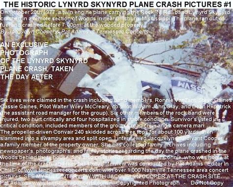 Florida in the 1960s. . Lynyrd skynyrd autopsy report